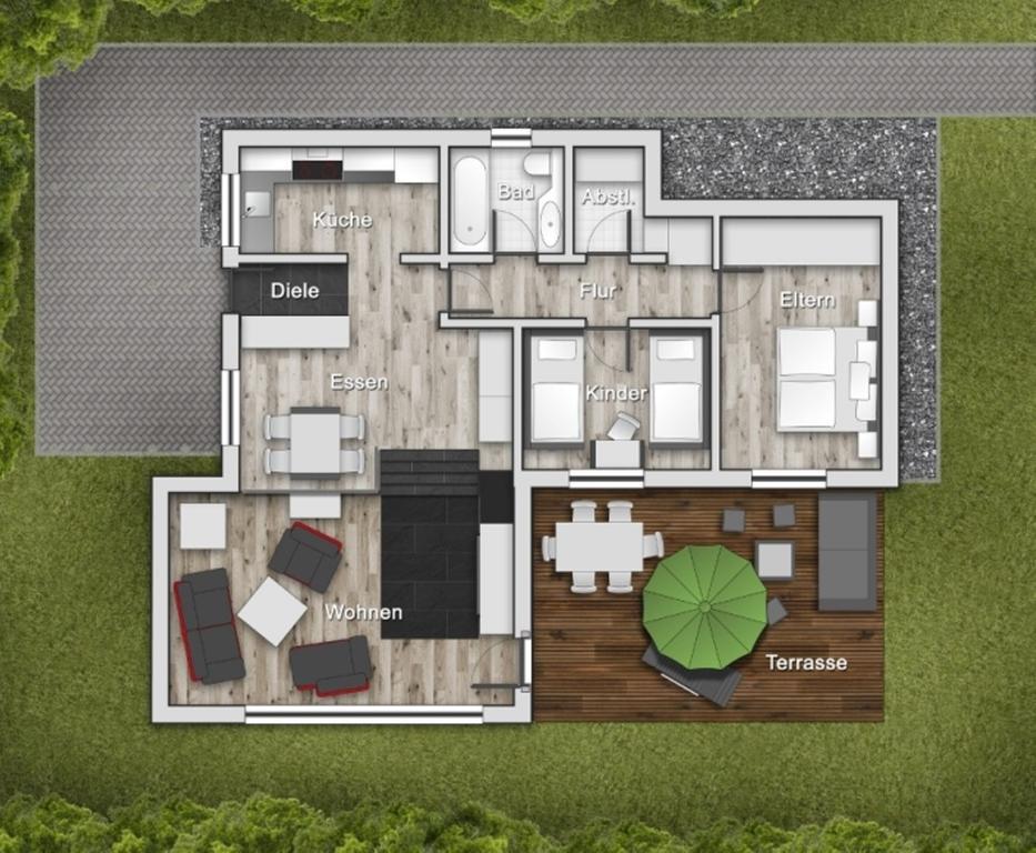 Feriendomizil Haus Am See Biersdorf Zewnętrze zdjęcie